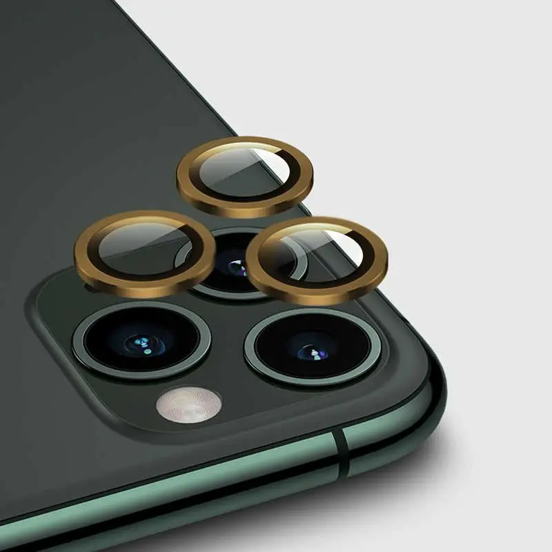 iPhone 12 Pro Max Kamera Lens Koruyucu - Zore CL-02