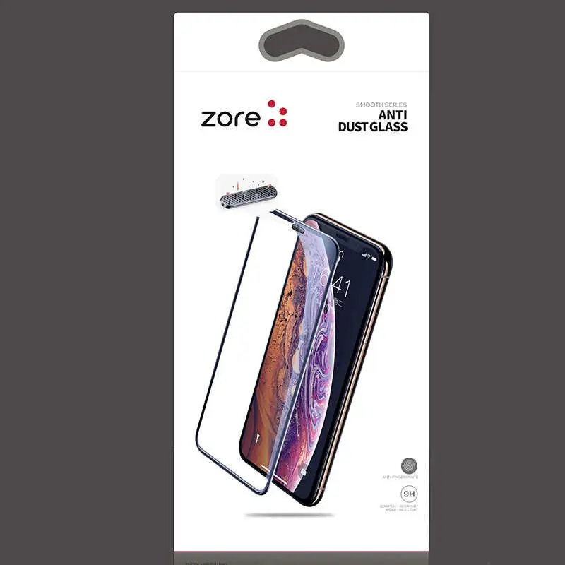 iPhone 12 Pro Max Anti-Dust Temperli Cam Ekran Koruyucu - Zore