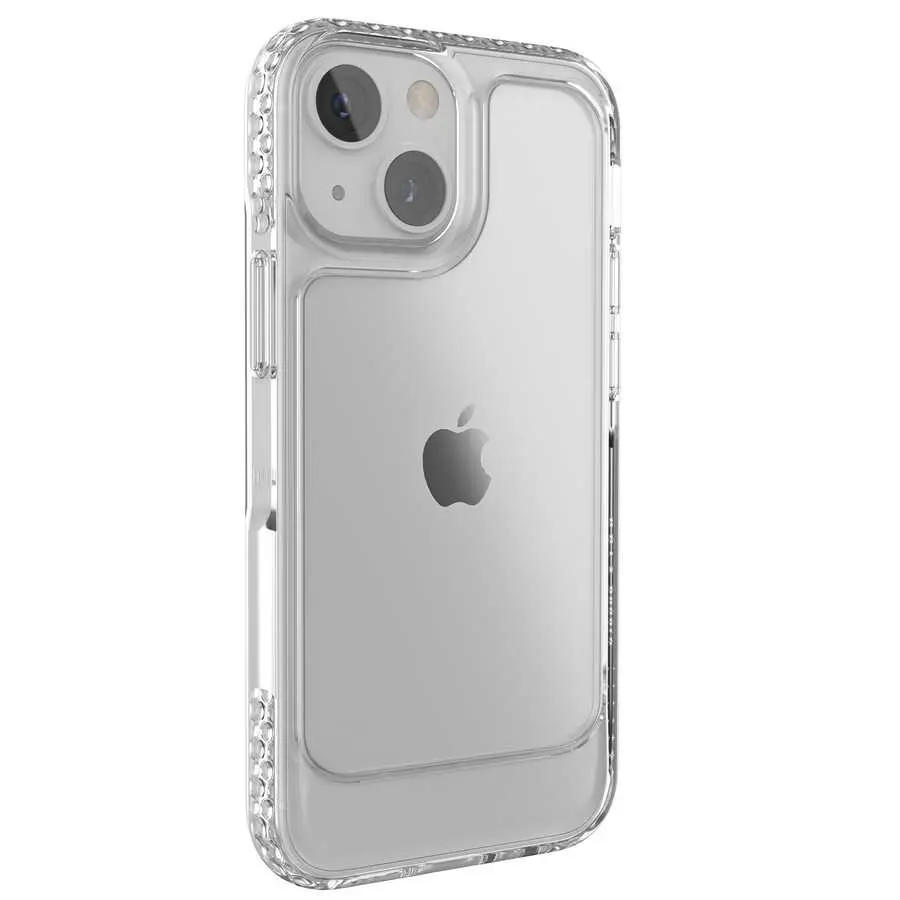 iPhone 13 Darbe Emici Şeffaf Kılıf - Ugly Rubber U Model