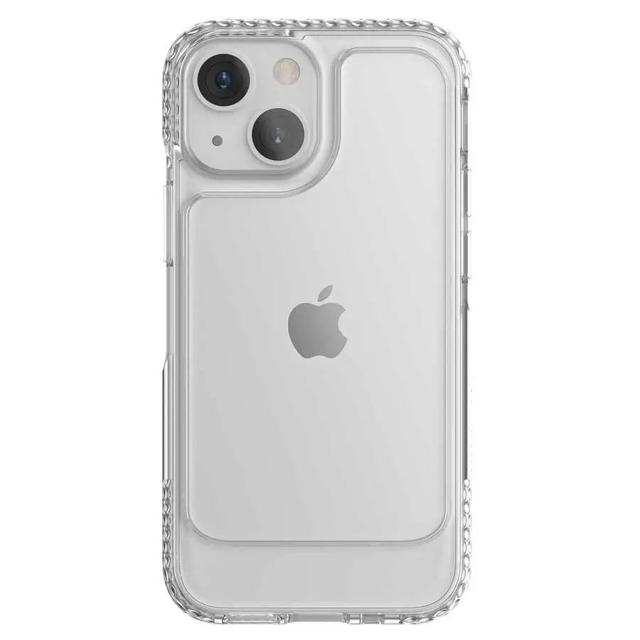 iPhone 13 Darbe Emici Şeffaf Kılıf - Ugly Rubber U Model