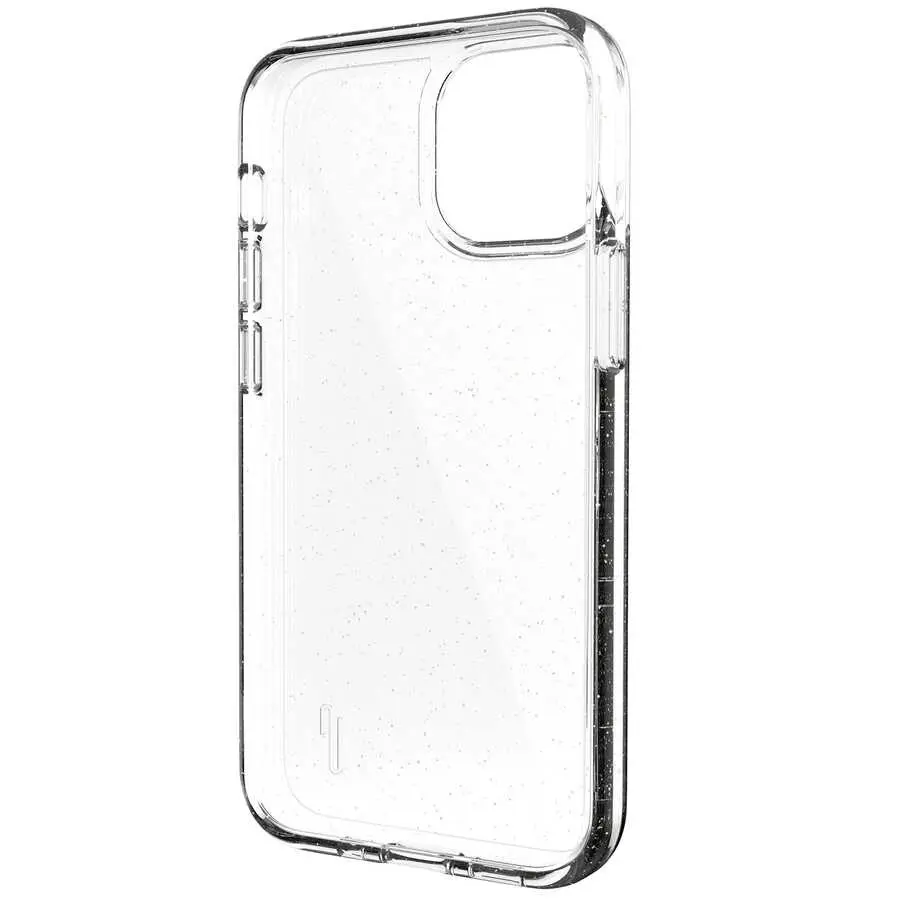 iPhone 13 Şeffaf Simli Kılıf - Ugly Rubber Vogue