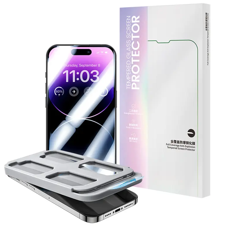 Apple iPhone 13 Benks V Pro Ultra Shield 0.3mm Ekran Koruyucu + Kolay Uygulama Aparatlı