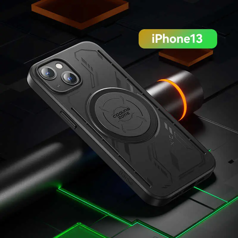iPhone 13 Manyetik Oyuncu Kılıfı, Isı Dağıtımlı - Benks