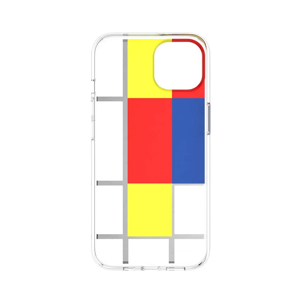 iPhone 13 Çift IMD Baskılı Kılıf - Switcheasy Artist Mondrian