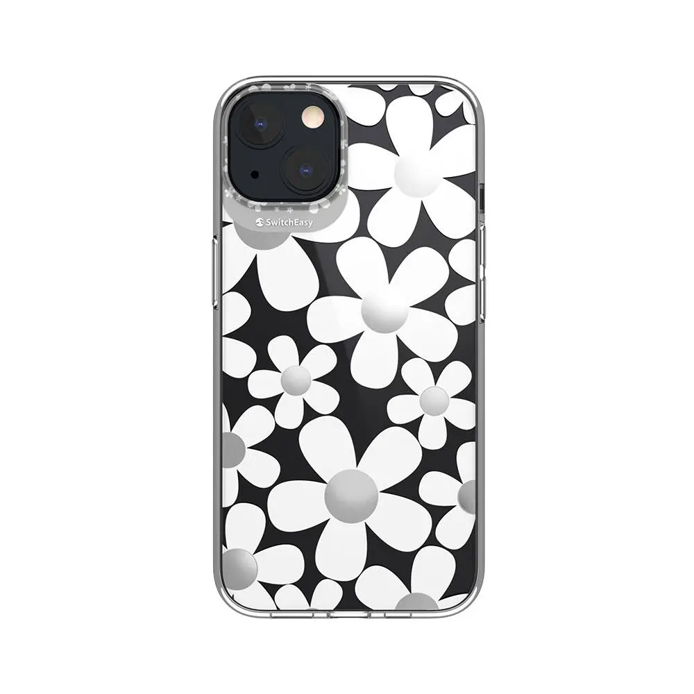 iPhone 13 Çift IMD Baskılı Lisanslı Kılıf - Switcheasy Artist Fleur