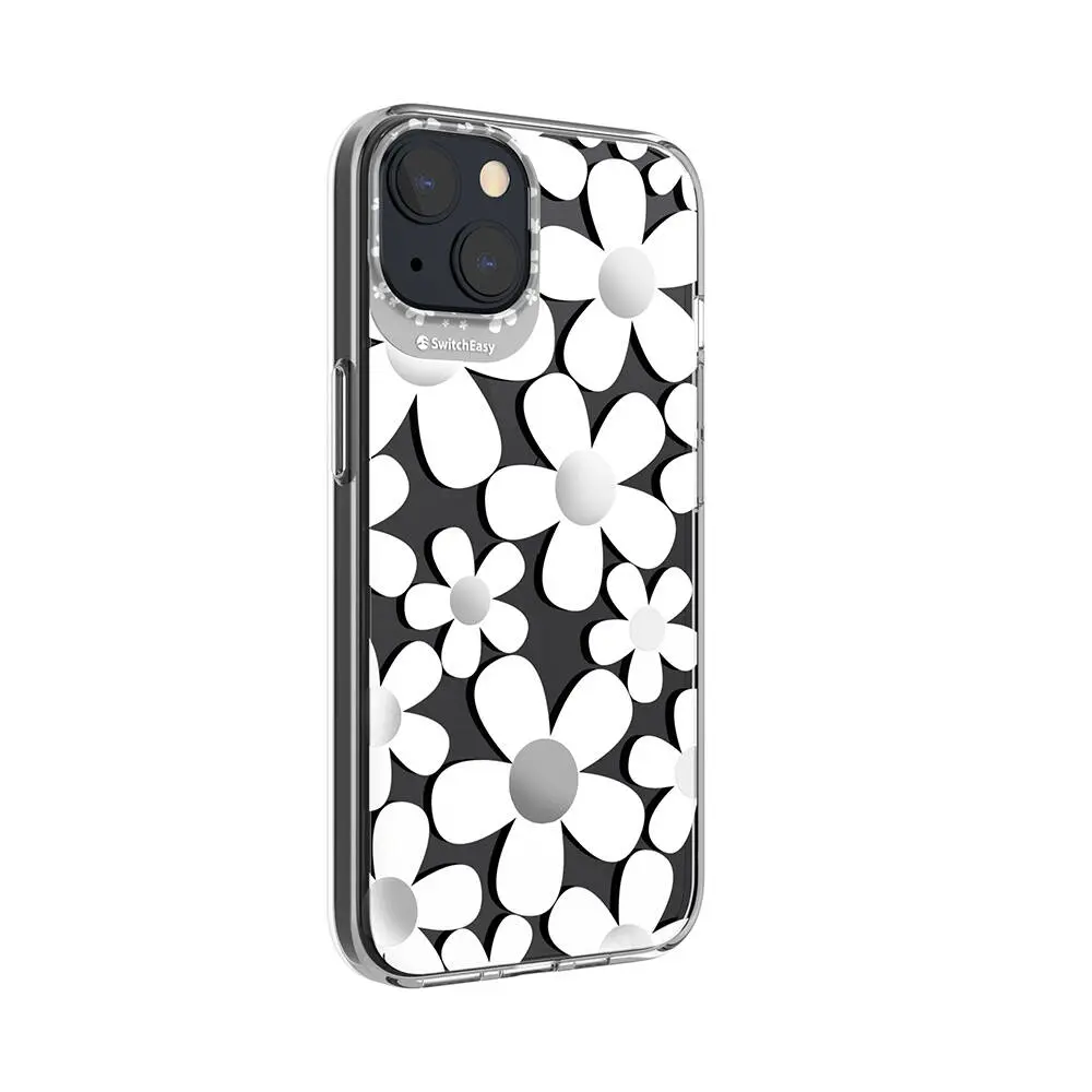iPhone 13 Çift IMD Baskılı Lisanslı Kılıf - Switcheasy Artist Fleur