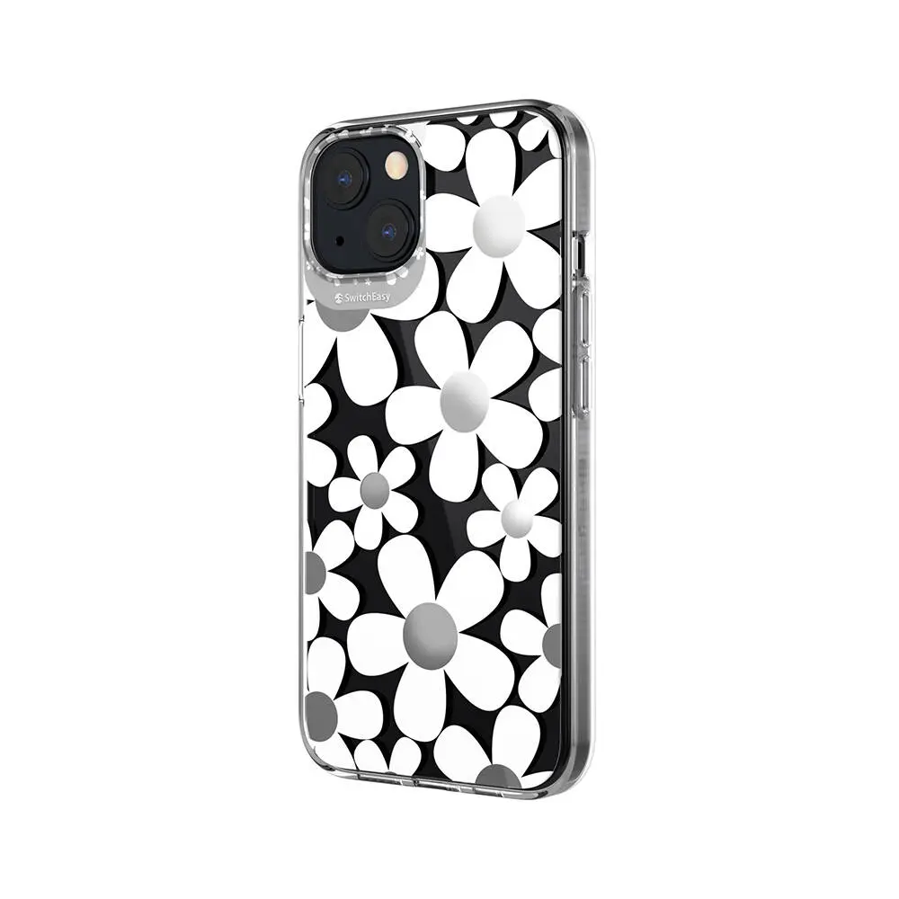 iPhone 13 Çift IMD Baskılı Lisanslı Kılıf - Switcheasy Artist Fleur