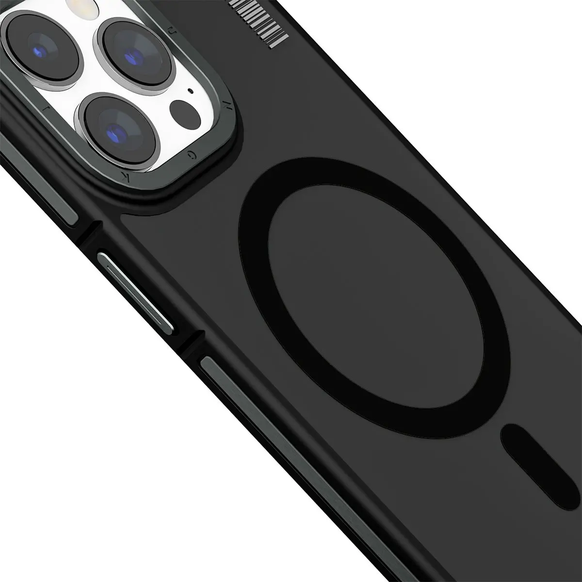 iPhone 13 MagSafe Uyumlu Şeffaf Kılıf - Youngkit Rock Sand