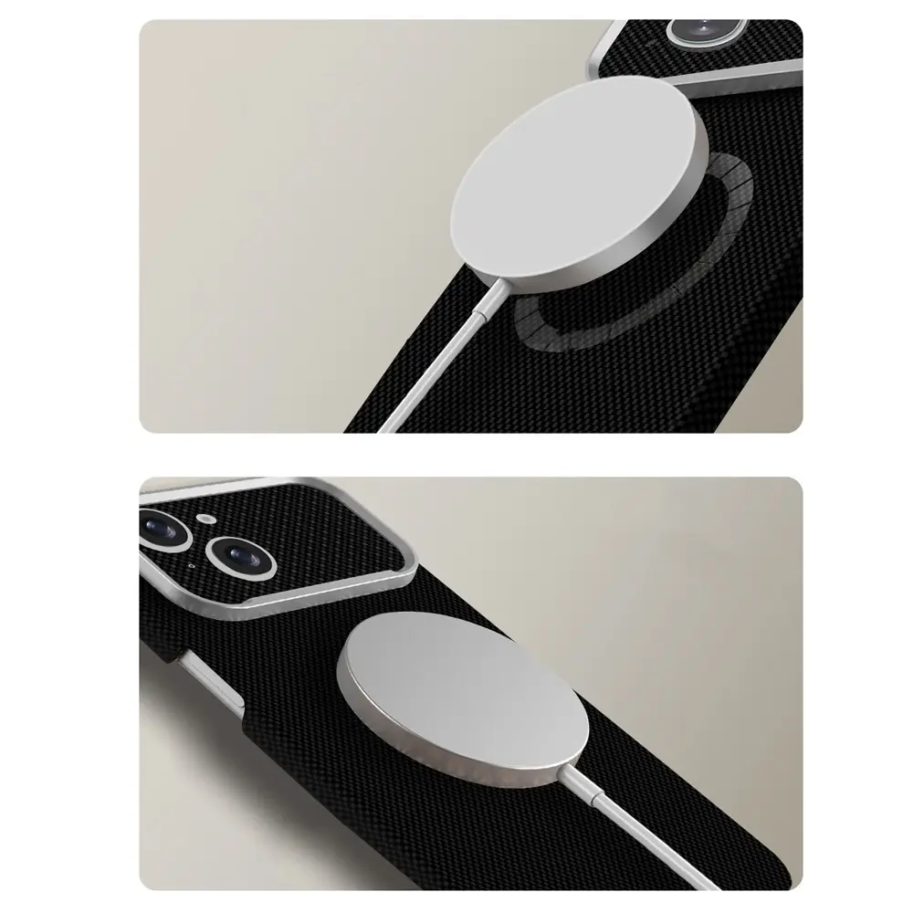 iPhone 13 MagSafe Uyumlu Sert PC Kılıf - Zore Paris Zerre