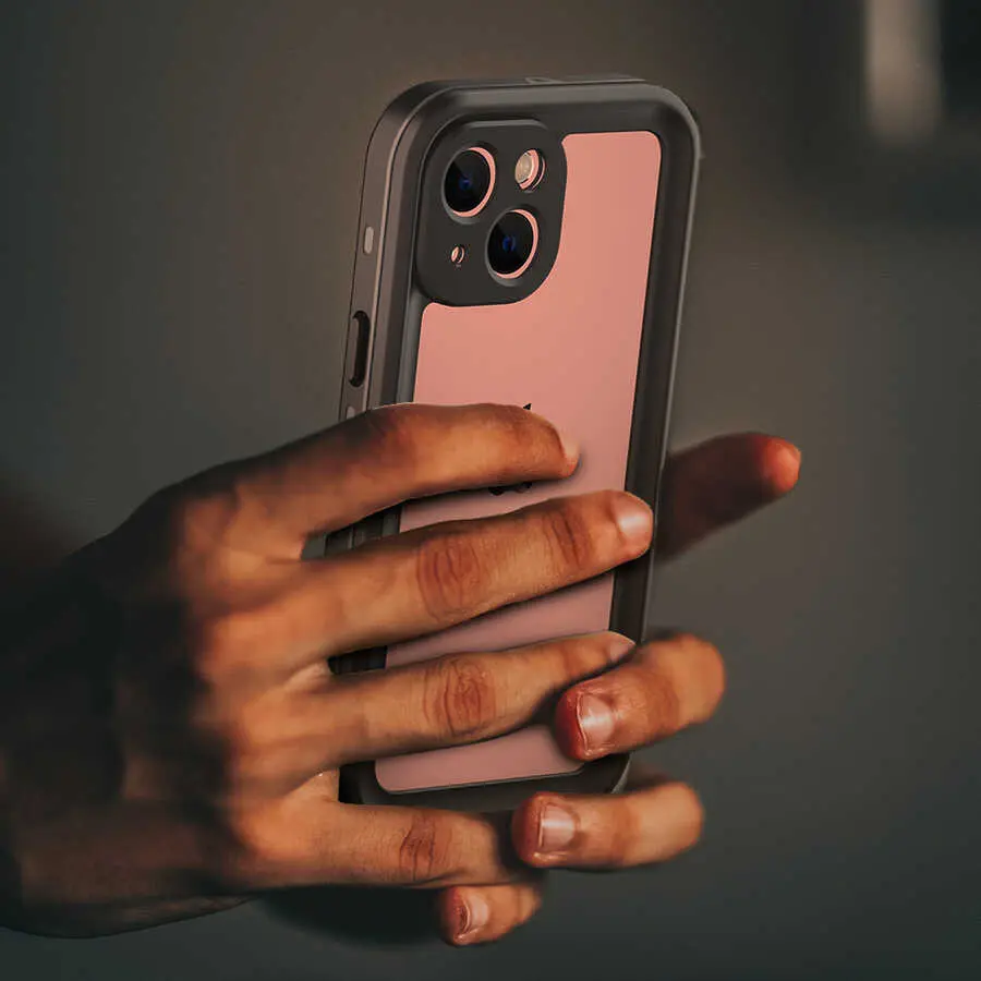 iPhone 13 Mini Su Geçirmez Kılıf - Zore 1-1