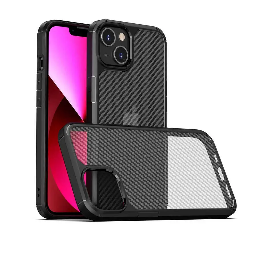 iPhone 13 Mini Kılıf, Kamera Korumalı TPU Silikon Kapak - Zore İnoks