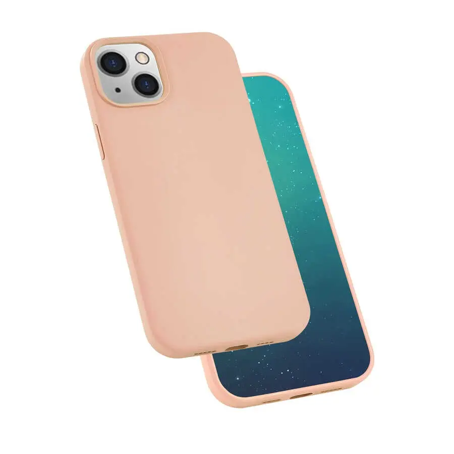 iPhone 13 Mini Silikon Kılıf, Kablosuz Şarj Uyumlu - Zore Silk