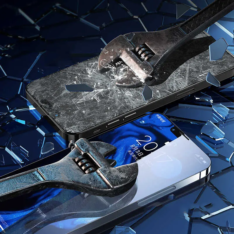 iPhone 13 Pro Temperli Cam Ekran Koruyucu - Benks Little KingKong
