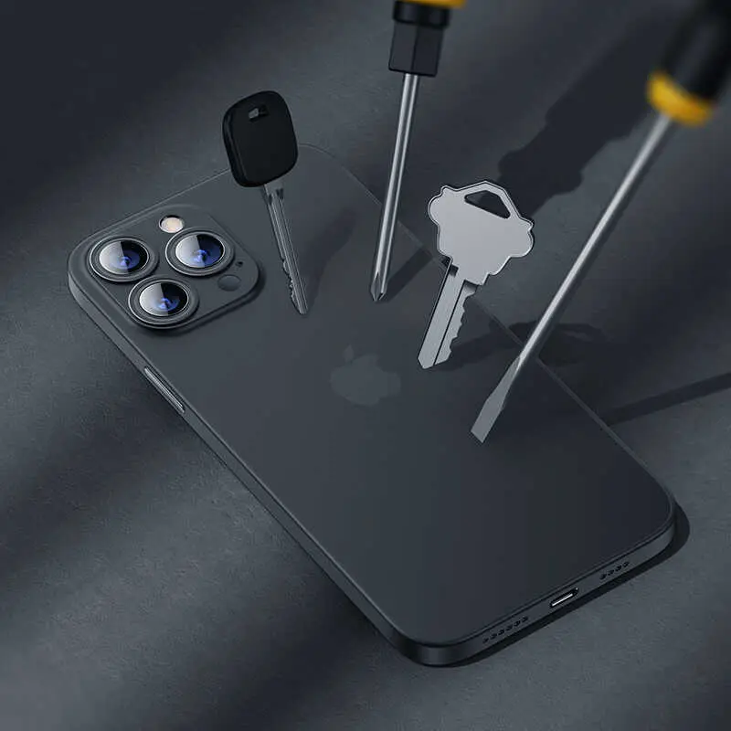iPhone 13 Pro İnce Mat Kılıf - Benks Lollipop Protective