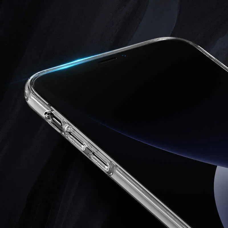 iPhone 13 Pro Şeffaf Cam Arka Yüzeyli Kılıf - Benks Magic Crystal