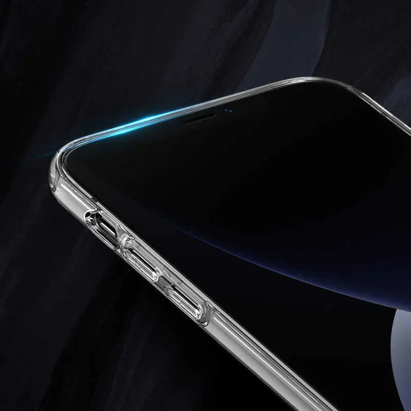 iPhone 13 Pro Şeffaf Cam Arka Yüzeyli Kılıf - Benks Magic Crystal