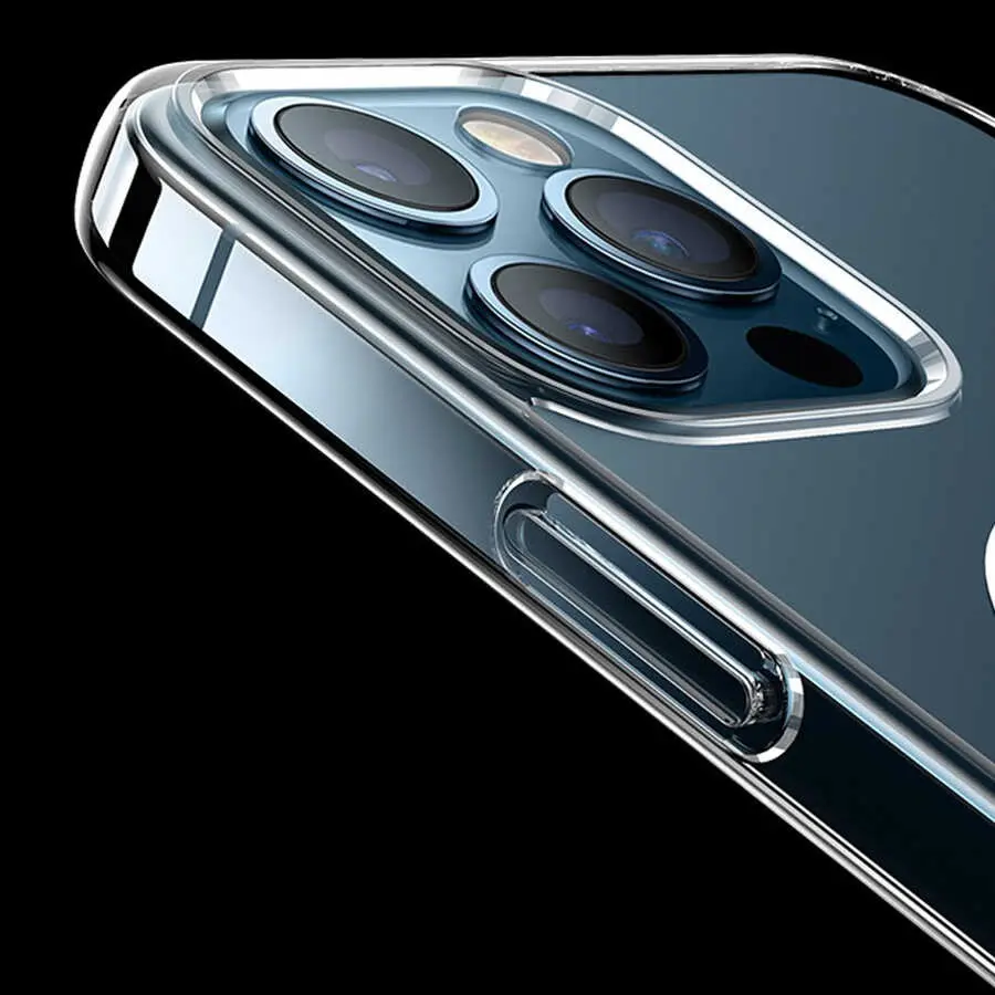 iPhone 13 Pro MagSafe Uyumlu Şeffaf Kılıf - Wiwu Magnetic Crystal