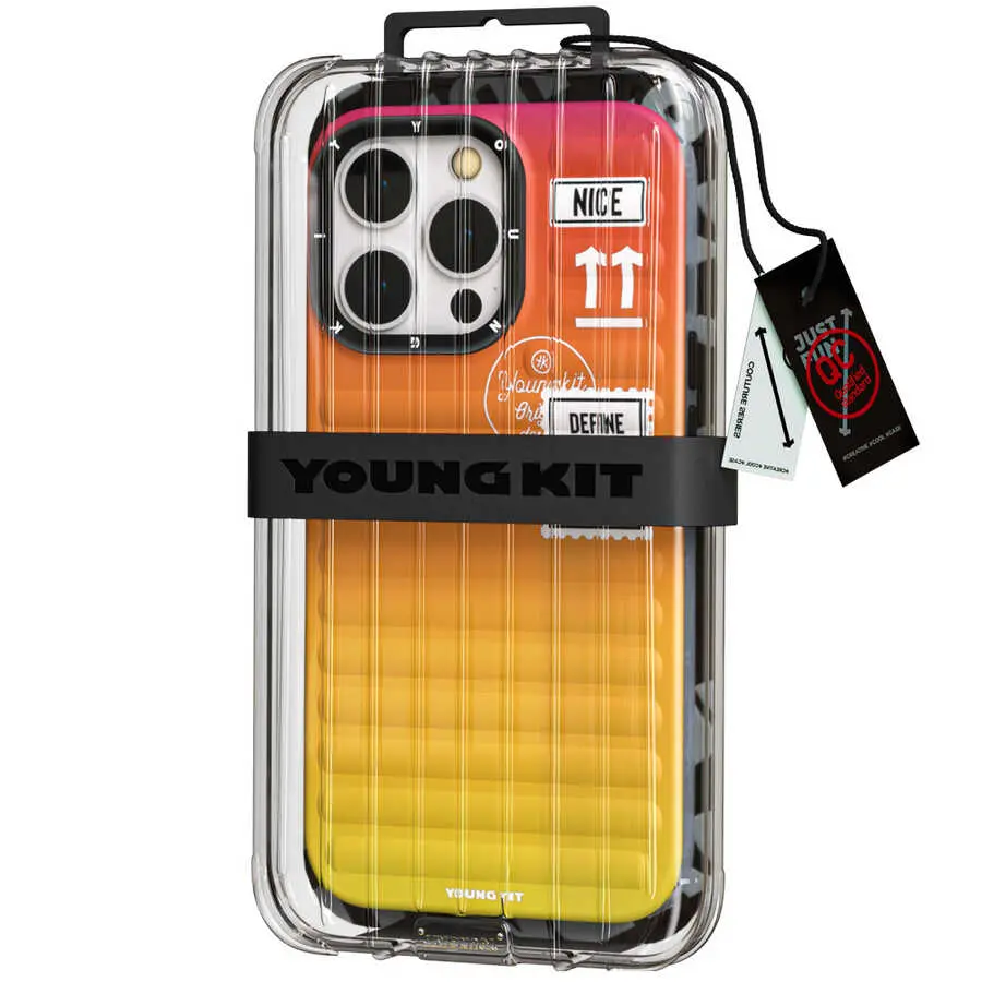 iPhone 13 Pro Kılıf - YoungKit The Secret Color Serisi Kapak
