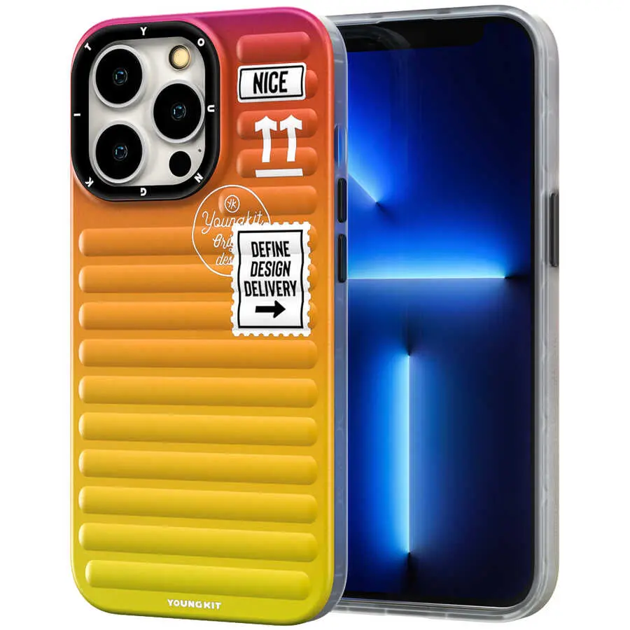 iPhone 13 Pro Kılıf - YoungKit The Secret Color Serisi Kapak