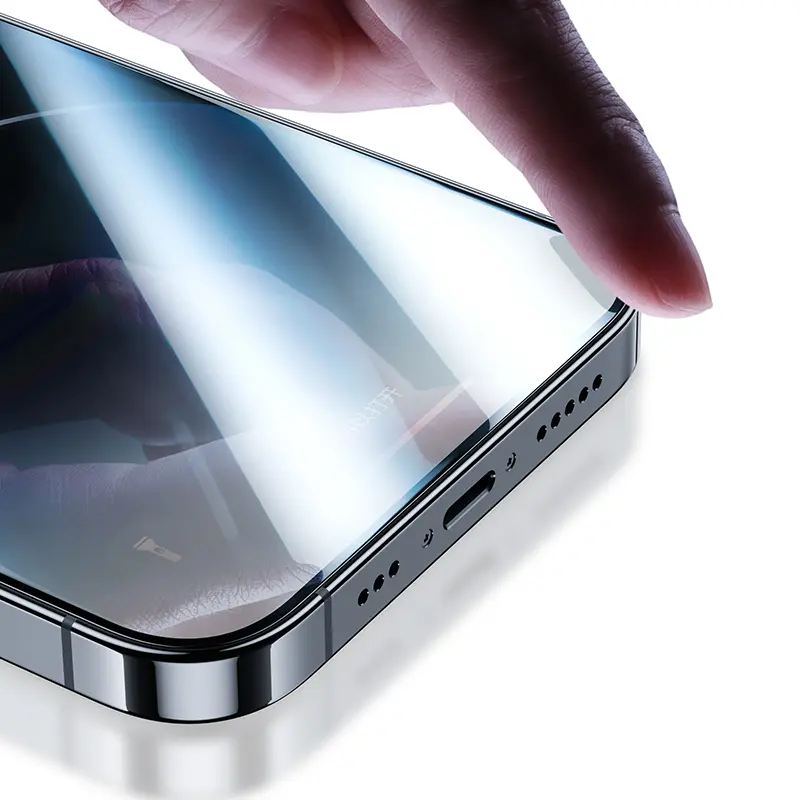 iPhone 13 Pro Max Mat Oyun Ekran Koruyucu ve Uygulama Aparatı - Benks JoyTouch