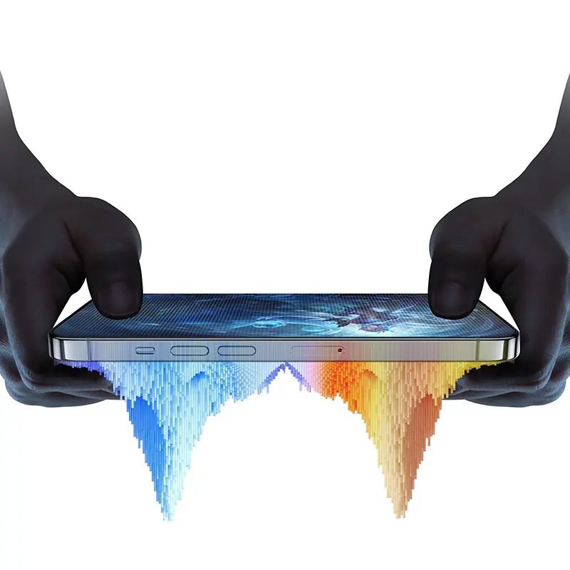 iPhone 13 Pro Max Mat Oyun Ekran Koruyucu ve Uygulama Aparatı - Benks JoyTouch