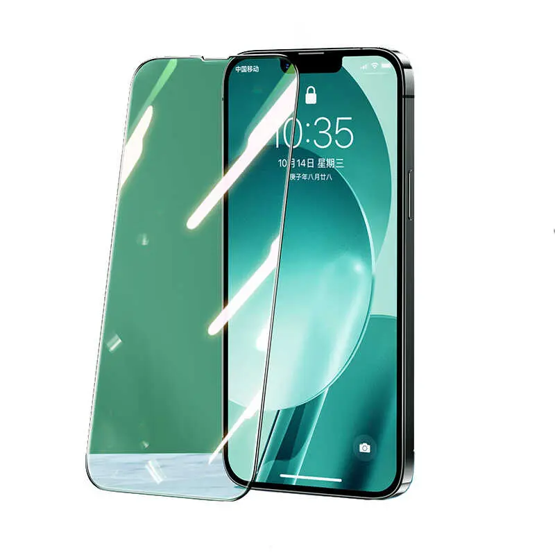 iPhone 13 Pro Max Ekran Koruyucu - Benks Little KingKong Tam Kaplamalı Cam