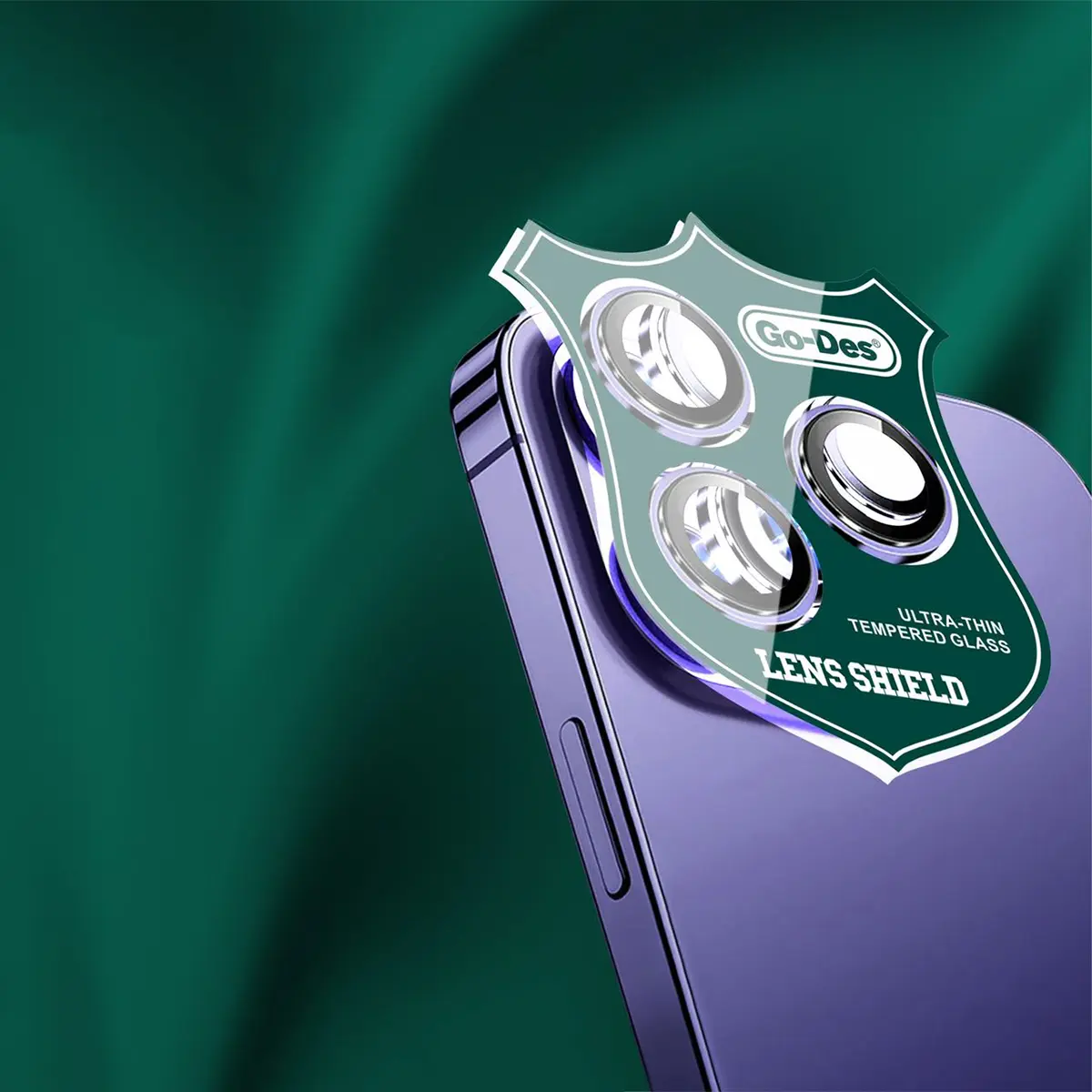 iPhone 13 Pro Max Kamera Lens Koruyucu - Go Des CL-10