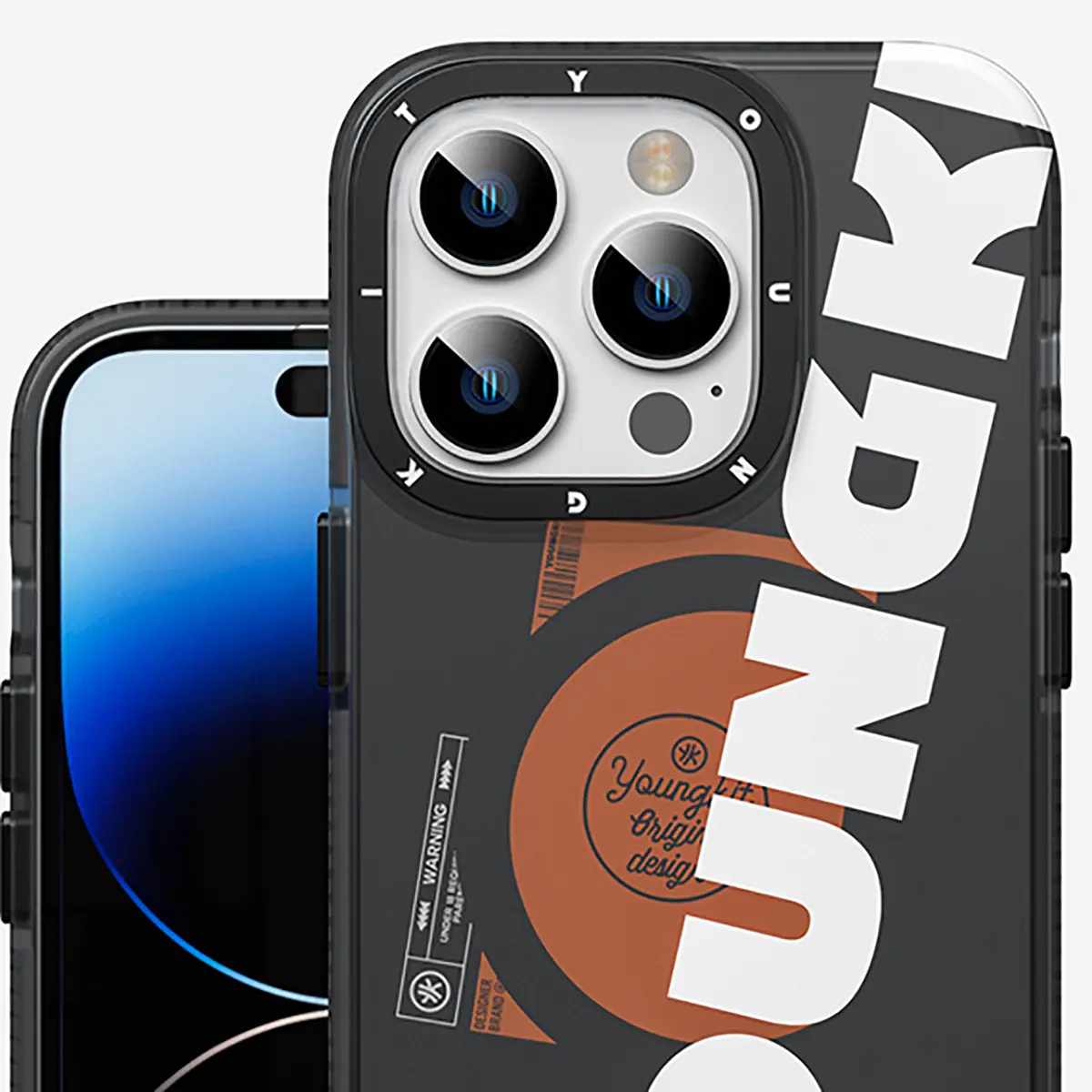 iPhone 13 Pro Max MagSafe Uyumlu Yazı Temalı Kılıf - Youngkit Binfen