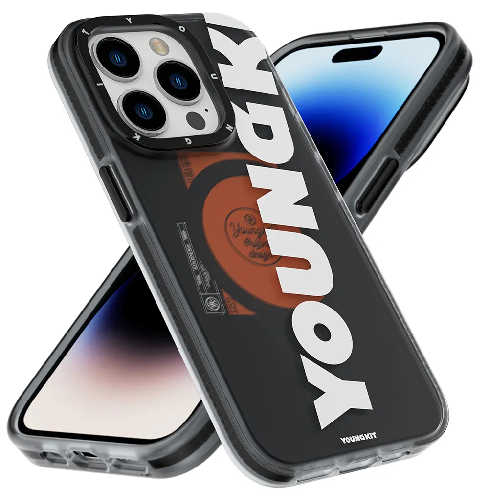 iPhone 13 Pro Max MagSafe Uyumlu Yazı Temalı Kılıf - Youngkit Binfen