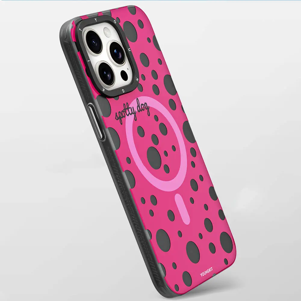 iPhone 13 Pro Max MagSafe Uyumlu Puantiyeli Kılıf - Youngkit Spots