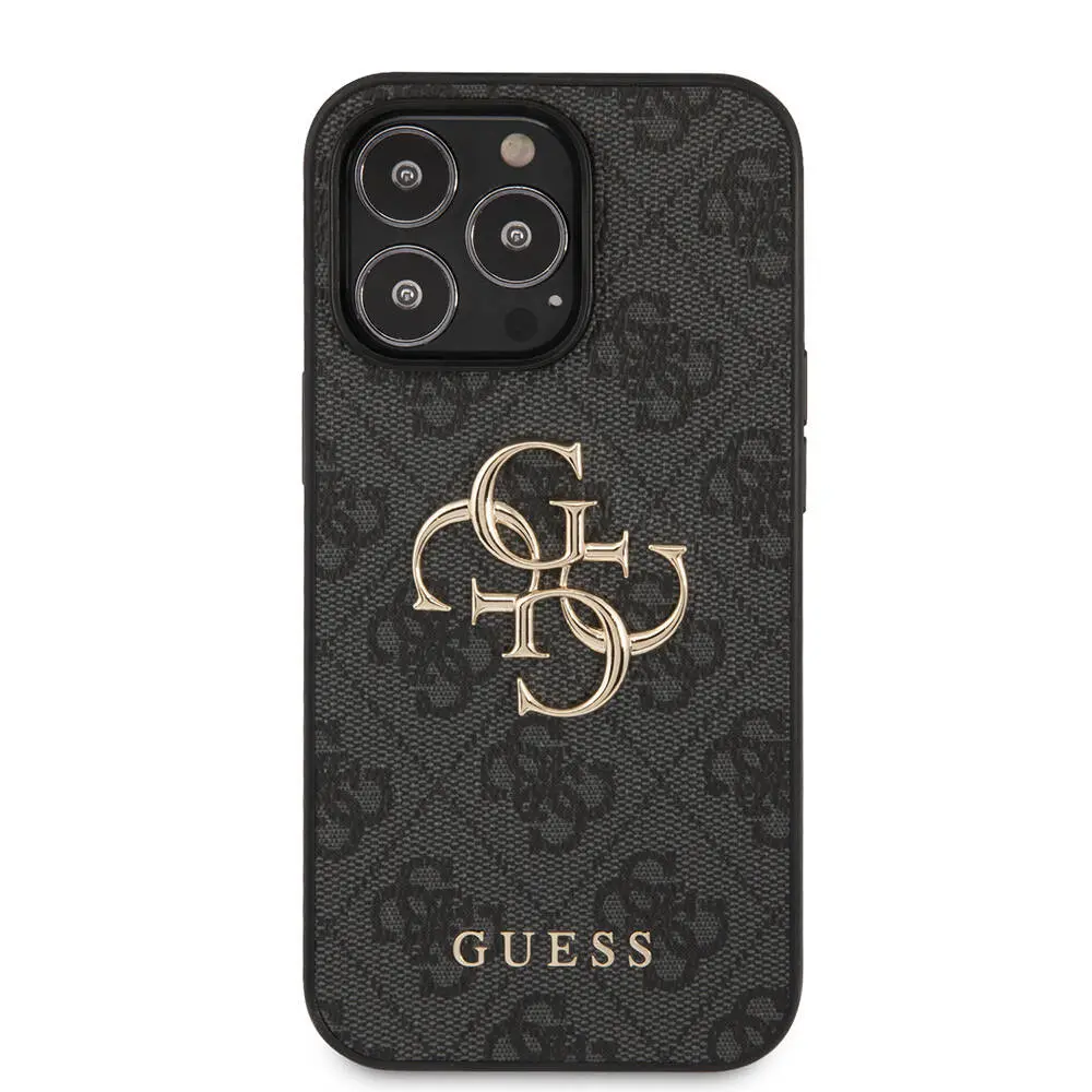 iPhone 13 Pro Max PU Deri Kılıf, 4G Desenli - Guess