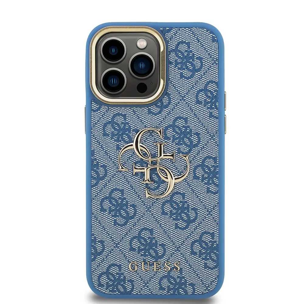 iPhone 13 Pro Max PU Deri 4G Desenli Kılıf - Guess Lisanslı