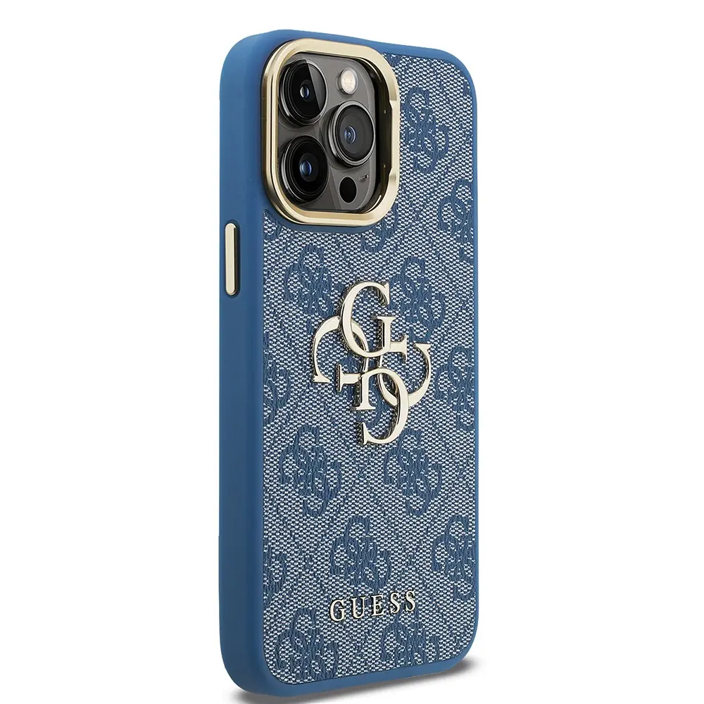 iPhone 13 Pro Max PU Deri 4G Desenli Kılıf - Guess Lisanslı
