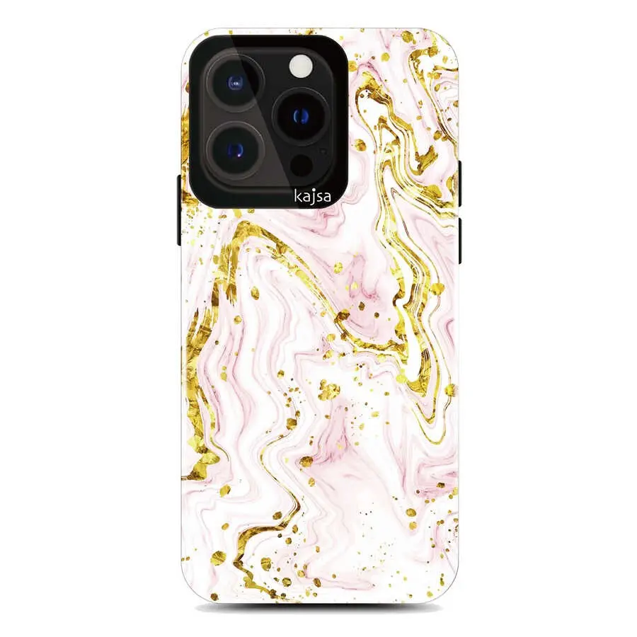 iPhone 13 Pro Max Desenli Arka Kapak Kılıf - Kajsa Shield Plus Abstract