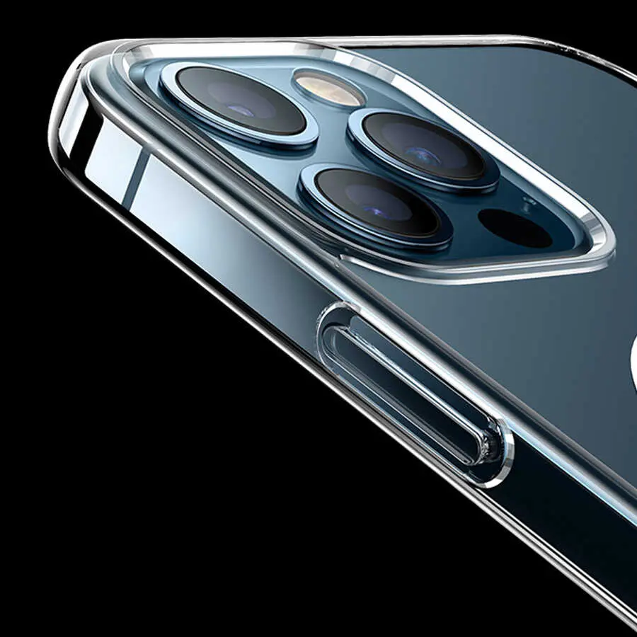 iPhone 13 Pro Max MagSafe Uyumlu Şeffaf Kılıf - Wiwu Magnetic Crystal