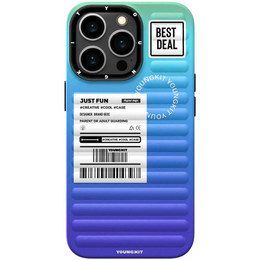 iPhone 13 Pro Max Kılıf, Renk Geçişli Tasarım - YoungKit The Secret Color