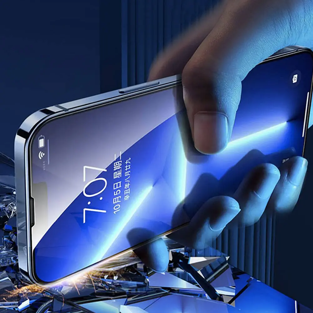 iPhone 13 Pro Max HD Temperli Cam Ekran Koruyucu - Recci RSP-A11