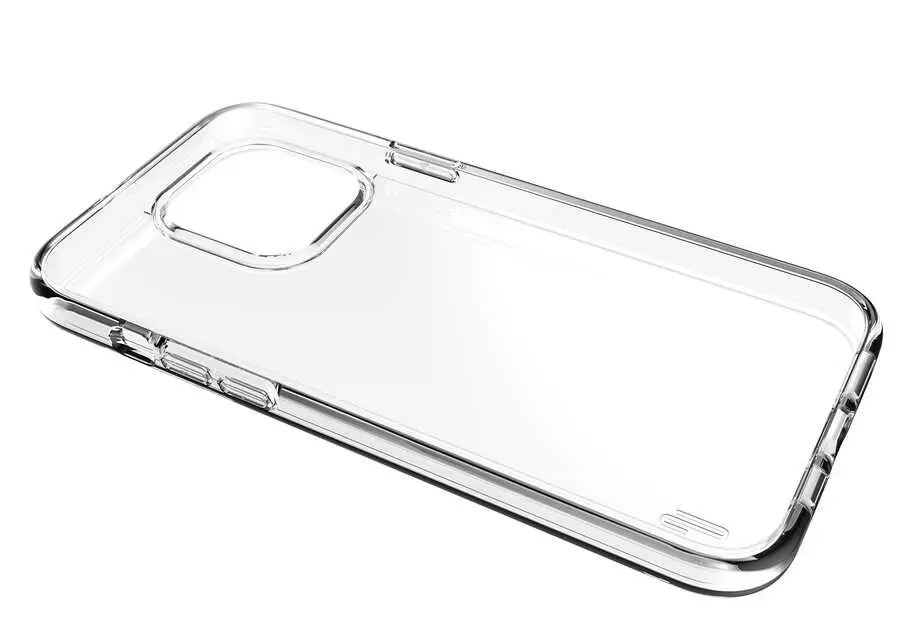 iPhone 13 Pro Max Şeffaf Kılıf - Ugly Rubber Pure Kapak