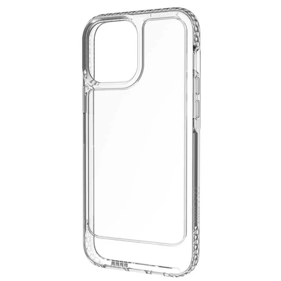 iPhone 13 Pro Max Darbe Emici Şeffaf Kılıf - Ugly Rubber U Model