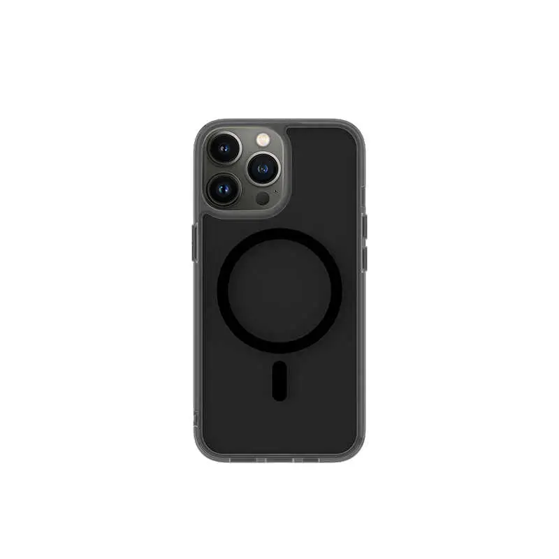 iPhone 13 Pro MagSafe Uyumlu Lens Korumalı Şeffaf Kılıf - Wiwu