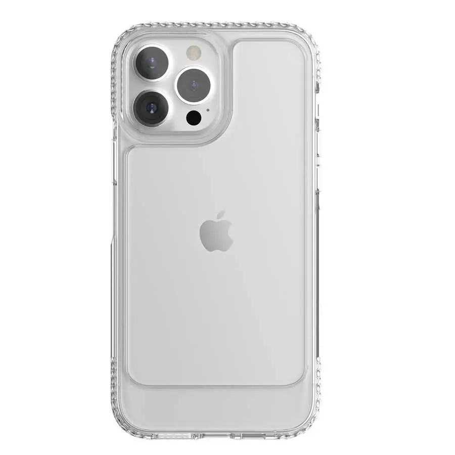 iPhone 13 Pro Darbe Emici Şeffaf Kılıf - Ugly Rubber U Model