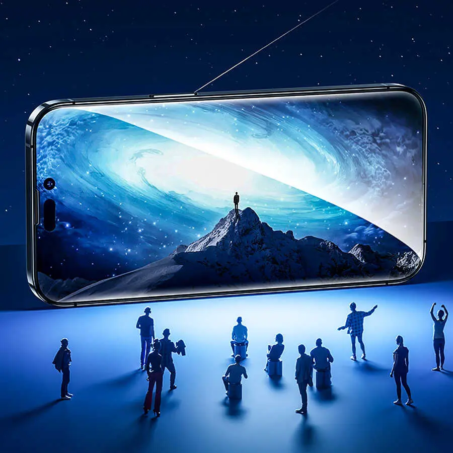 iPhone 14 Hayalet Ekran Koruyucu - Benks V Pro Plus Privacy