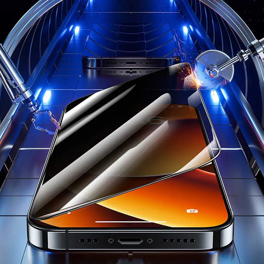 iPhone 14 Hayalet Ekran Koruyucu - Benks V Pro Plus Privacy