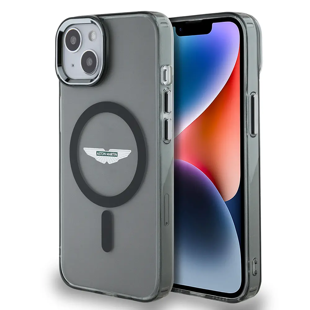 iPhone 14 MagSafe Uyumlu Lisanslı Kılıf - Aston Martin IML Baskı