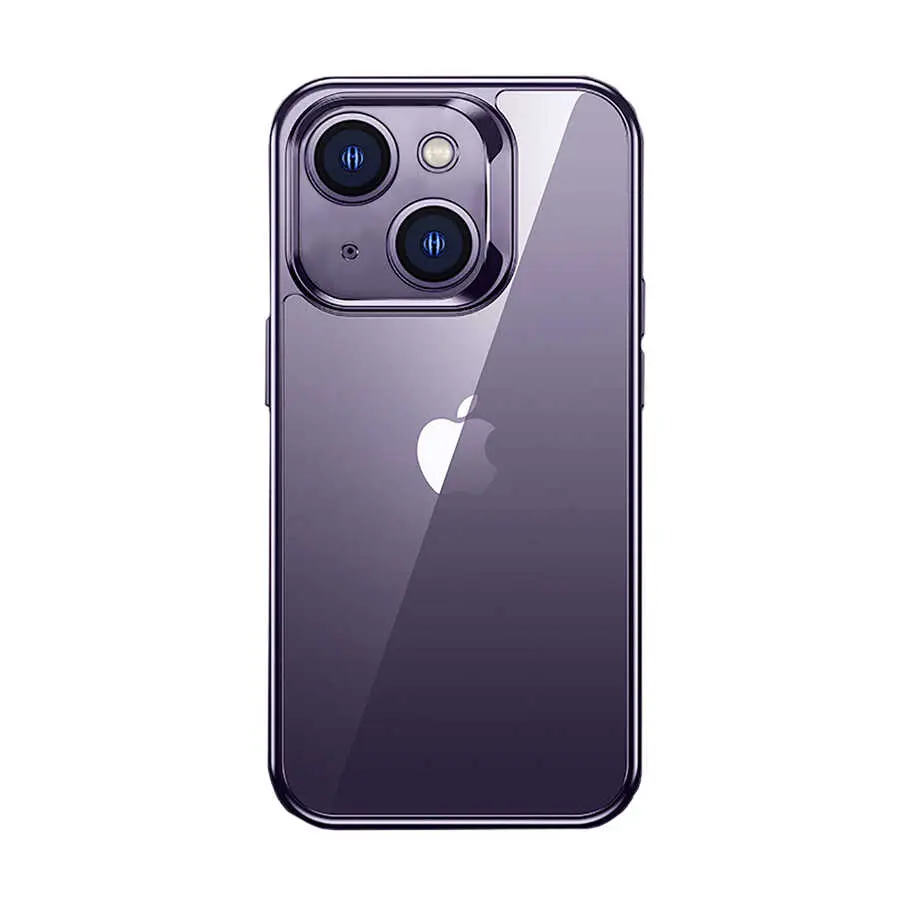 iPhone 14 Şeffaf Kılıf, Ekran Koruyucu Hediyeli - Benks Electroplating