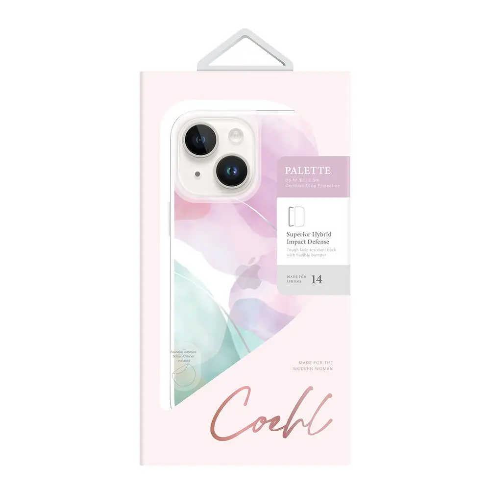 iPhone 14 Dalgalı Çizgi Desenli Kılıf - Coehl Palette