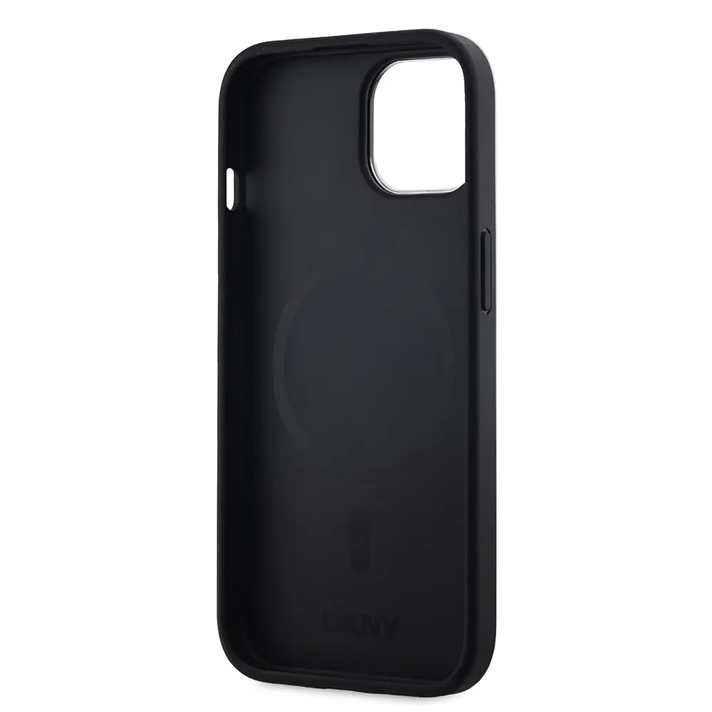iPhone 14 MagSafe Uyumlu 3D Grid Desenli Kılıf - DKNY Lisanslı