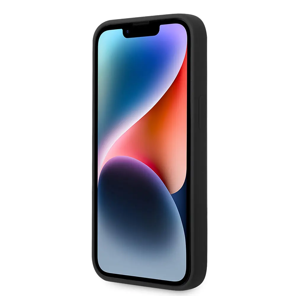 iPhone 14 Silikon Kılıf, Taşlı 4G Logolu - Guess