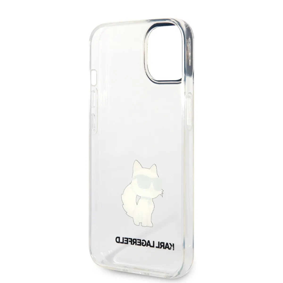 iPhone 14 Şeffaf Kılıf, Choupette Dizayn - Karl Lagerfeld