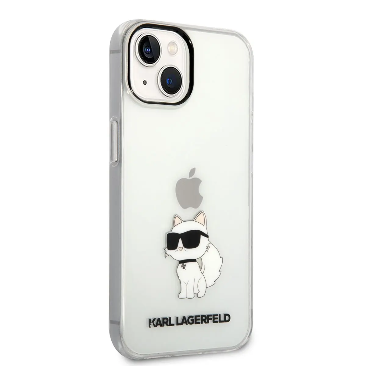 iPhone 14 Şeffaf Kılıf, Choupette Dizayn - Karl Lagerfeld